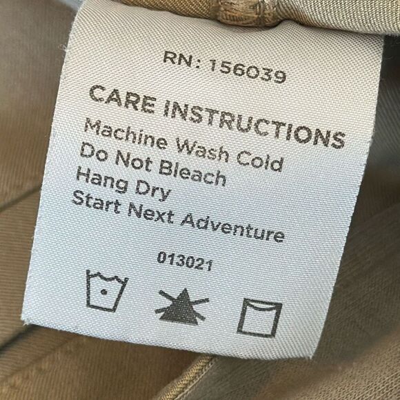 Free Fly Pants Mens 38x32 Blue Performance Lightweight Chino Stretch - Picture 7 of 7